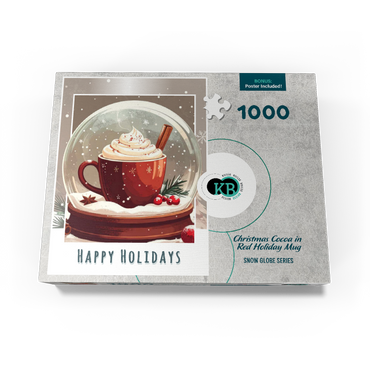 Christmas Cocoa in Red Holiday Mug 1000 Jigsaw Puzzle box view3