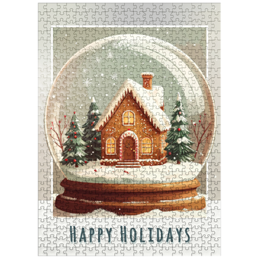 puzzleplate Gingerbread House 500 Jigsaw Puzzle