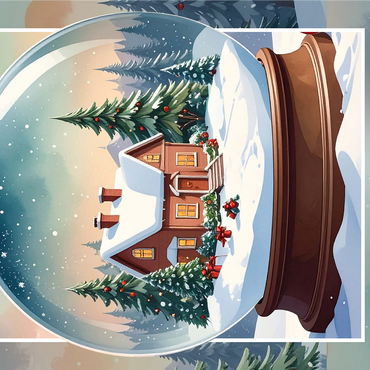 Holiday Home 1000 Jigsaw Puzzle 3D Modell