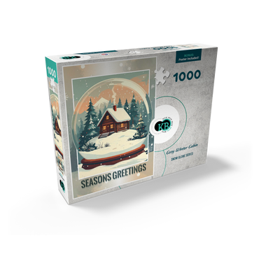 Cozy Winter Cabin 1000 Jigsaw Puzzle box view2