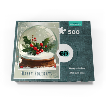 Merry Mistletoe 500 Jigsaw Puzzle box view3