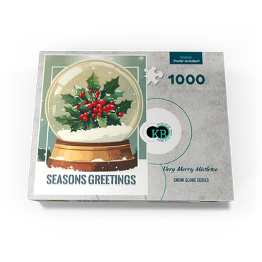 Very Merry Mistletoe 1000 Jigsaw Puzzle box view3