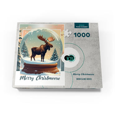 Merry Christmoose 1000 Jigsaw Puzzle box view3