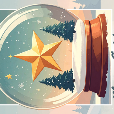 The North Star 1000 Jigsaw Puzzle 3D Modell