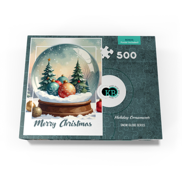Holiday Ornaments 500 Jigsaw Puzzle box view3