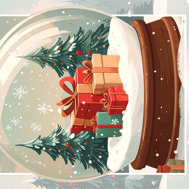 Christmas Presents 1000 Jigsaw Puzzle 3D Modell