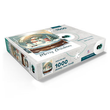 Holiday Snow Family 1000 Jigsaw Puzzle box view1