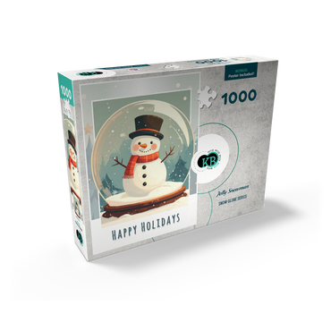 Jolly Snowman 1000 Jigsaw Puzzle box view2