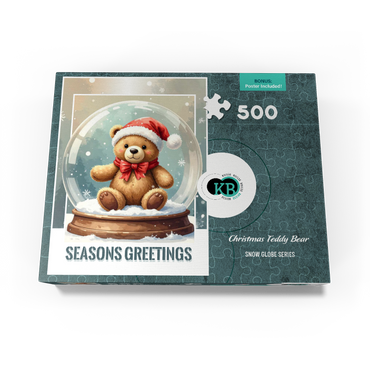 Christmas Teddy Bear 500 Jigsaw Puzzle box view3