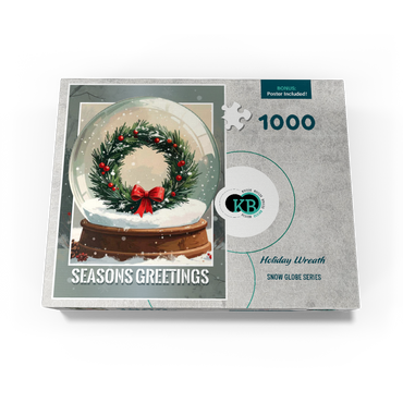Holiday Wreath 1000 Jigsaw Puzzle box view3
