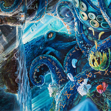 The Wrath of What Lies Beneath Octopus - Dakota Daetwiler 100 Jigsaw Puzzle 3D Modell