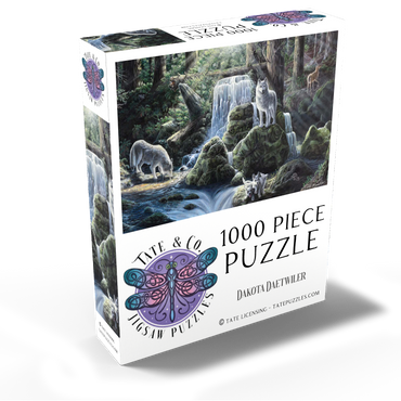 Spirits, Wolves, & Hidden Animals - Dakota Daetwiler 1000 Jigsaw Puzzle box view2