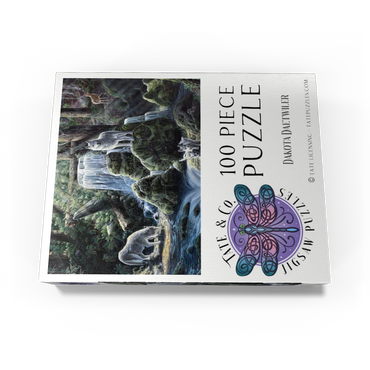Spirits, Wolves, & Hidden Animals - Dakota Daetwiler 100 Jigsaw Puzzle box view3