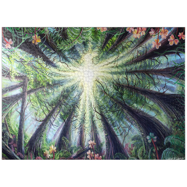 puzzleplate Phoenix Redwoods - Dakota Daetwiler 1000 Jigsaw Puzzle