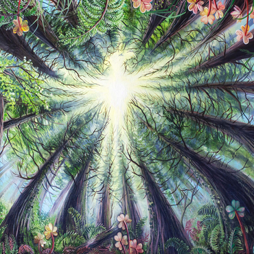 Phoenix Redwoods - Dakota Daetwiler 500 Jigsaw Puzzle 3D Modell