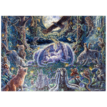 puzzleplate Miracle Unicorn Pegasus - Dakota Daetwiler 500 Jigsaw Puzzle