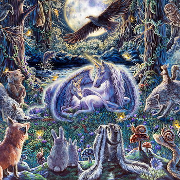 Miracle Unicorn Pegasus - Dakota Daetwiler 500 Jigsaw Puzzle 3D Modell