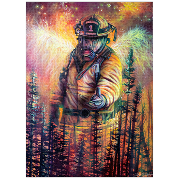 puzzleplate Hero Firefighter, first responders - Dakota Daetwiler 1000 Jigsaw Puzzle