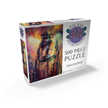Hero Firefighter, first responders - Dakota Daetwiler 500 Jigsaw Puzzle box view2