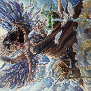 Angel of Justice, Earth day - Dakota Daetwiler 1000 Jigsaw Puzzle 3D Modell