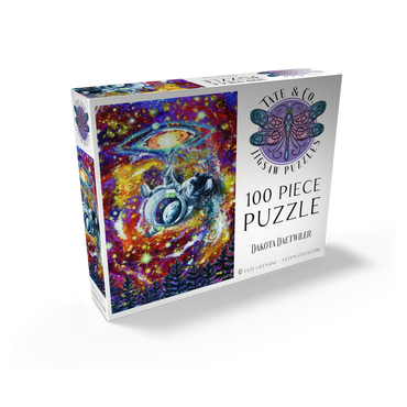 Abduction Astronaut Space Galaxy - Dakota Daetwiler 100 Jigsaw Puzzle box view2
