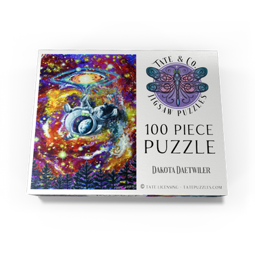 Abduction Astronaut Space Galaxy - Dakota Daetwiler 100 Jigsaw Puzzle box view3
