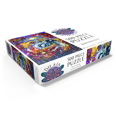 Abduction Astronaut Space Galaxy - Dakota Daetwiler 500 Jigsaw Puzzle box view1