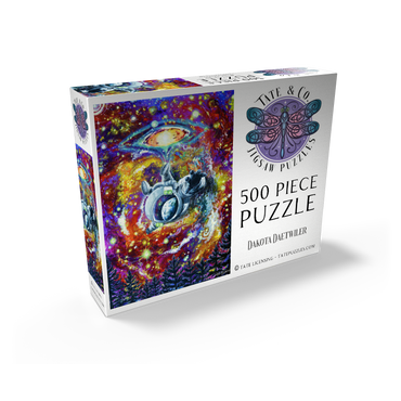 Abduction Astronaut Space Galaxy - Dakota Daetwiler 500 Jigsaw Puzzle box view2