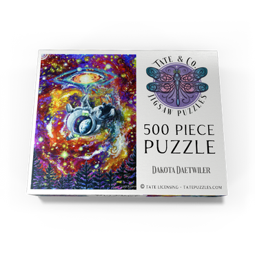 Abduction Astronaut Space Galaxy - Dakota Daetwiler 500 Jigsaw Puzzle box view3