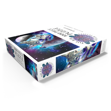 Interstellar Wolf Pack of the Cosmic Skies - Random Galaxy 1000 Jigsaw Puzzle box view1