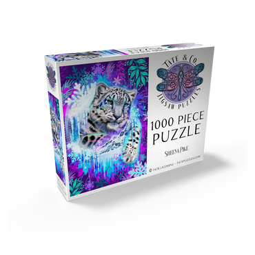 Snow Leopard Animal Spirit - Sheena Pike 1000 Jigsaw Puzzle box view2
