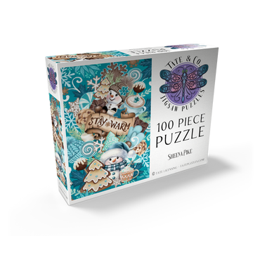 Sweet Snowman Christmas Stack - Sheena Pike 100 Jigsaw Puzzle box view2