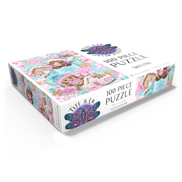 Sweet Gingerbread Christmas Stack - Sheena Pike 100 Jigsaw Puzzle box view1