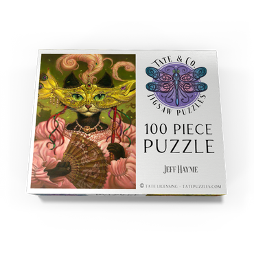Incatneato Mardi Gras Cat - Jeff Haynie 100 Jigsaw Puzzle box view3