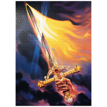 puzzleplate Sword of the Spirit Light of Truth - Jeff Haynie 1000 Jigsaw Puzzle