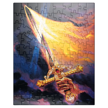 puzzleplate Sword of the Spirit Light of Truth - Jeff Haynie 100 Jigsaw Puzzle