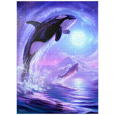 puzzleplate Orca Dreams - Jeff Haynie 1000 Jigsaw Puzzle