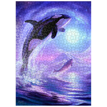 puzzleplate Orca Dreams - Jeff Haynie 500 Jigsaw Puzzle