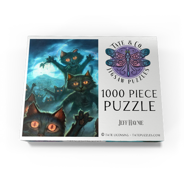 Zombie Cats - Jeff Haynie 1000 Jigsaw Puzzle box view3
