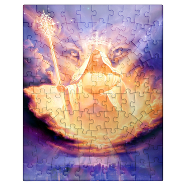 puzzleplate Lion Of Judah Jesus - Jeff Haynie 100 Jigsaw Puzzle