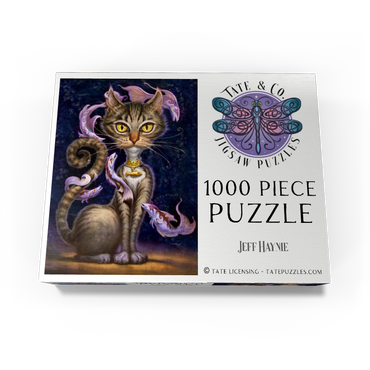 Feline Fantasy Cat - Jeff Haynie 1000 Jigsaw Puzzle box view3