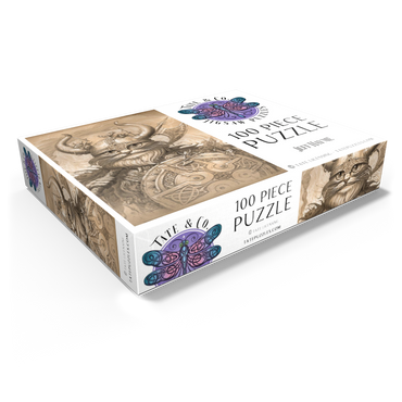 Hagar The Hairy Viking Cat - Jeff Haynie 100 Jigsaw Puzzle box view1