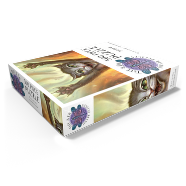 Psycho Cat - Jeff Haynie 500 Jigsaw Puzzle box view1