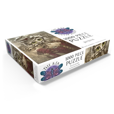 Lady Steam Steampunk Cat - Jeff Haynie 1000 Jigsaw Puzzle box view1