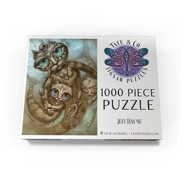 PurrMaid Mermaid Cat - Jeff Haynie 1000 Jigsaw Puzzle box view3