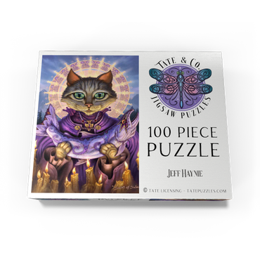 Saint Of Salmons Cat - Jeff Haynie 100 Jigsaw Puzzle box view3