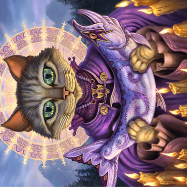 Saint Of Salmons Cat - Jeff Haynie 100 Jigsaw Puzzle 3D Modell