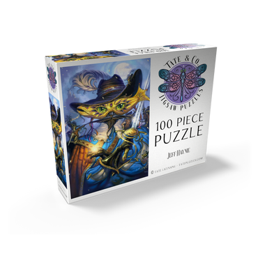 Cavalier Cat Musketeer - Jeff Haynie 100 Jigsaw Puzzle box view2