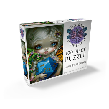 20 Sided Dice Fairy - Jasmine Becket-Griffith 100 Jigsaw Puzzle box view2