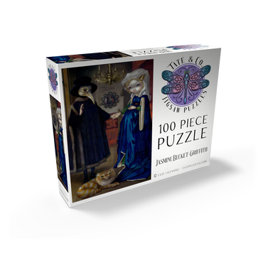 Alice in a Van Eyck Portrait - Jasmine Becket-Griffith 100 Jigsaw Puzzle box view2